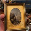 Image 3 : Antique Framed Tintype Photograph of Seated Group