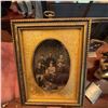 Image 6 : Antique Framed Tintype Photograph of Seated Group