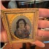 Image 1 : Antique 19th Century Ambrotype Photograph in Ornate Case