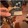 Image 1 : Cast Metal Bookends – Monkey and Three Owls Motif