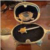 Image 4 : Jeweled Turtle Trinket Box With Baby Turtle Letter Opener