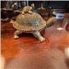 Image 9 : Jeweled Turtle Trinket Box With Baby Turtle Letter Opener
