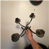 Image 3 : Hand-Forged Wrought Iron 4-Arm Candle Holder