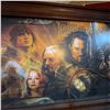 Image 2 : Lord of the Rings Framed Poster with Characters