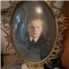 Image 3 : Antique Oval Framed Portrait of Young Man, Hand-Coloured Photo