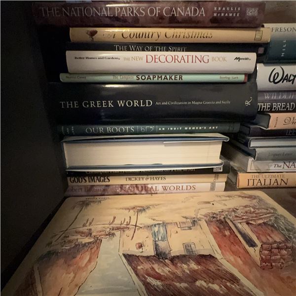 Large Assorted Lot of Coffee Table and Reference Books