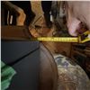 Image 3 : Antique Wooden Console Table with Turned Legs, 18 Inch Depth