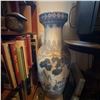 Image 1 : Large Blue and White Chinese Porcelain Vase, 24 Inch