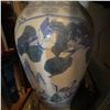 Image 3 : Large Blue and White Chinese Porcelain Vase, 24 Inch