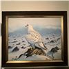 Image 1 : Frank L. Beebe White Gyrfalcon Framed Print