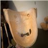 Image 4 : Hand-Carved Wooden Demon Mask with Horns