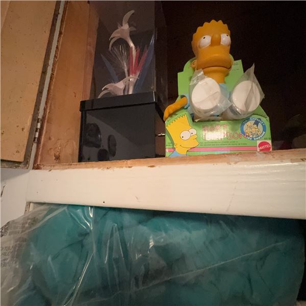 The Simpsons Mattel Bart Simpson Figure in Packaging