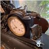 Image 7 : Antique French Mantel Clock With Bronze Philosopher Figure