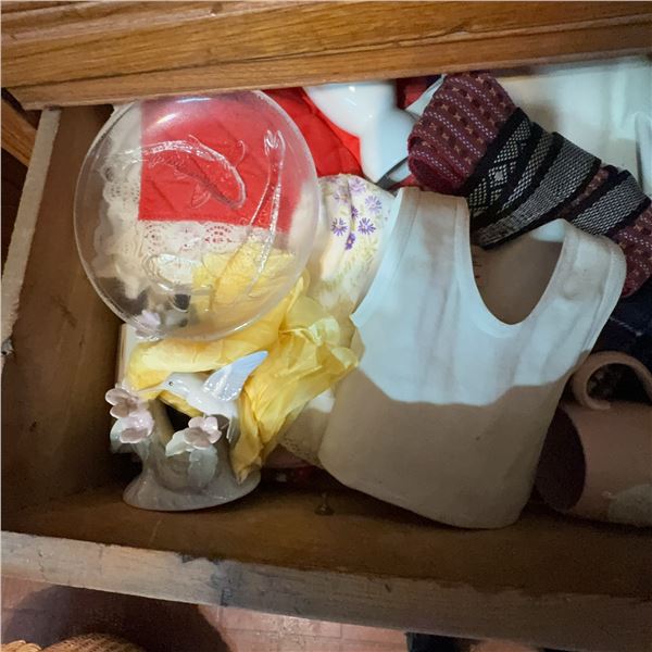 Decorative Linens, Tableware, and Collectibles