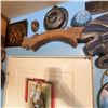 Image 2 : Decorative Aztec-Style Wall Mask With Wooden Mount