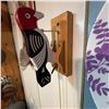 Image 1 : Vintage Woodpecker Wall Toy with String and Mount