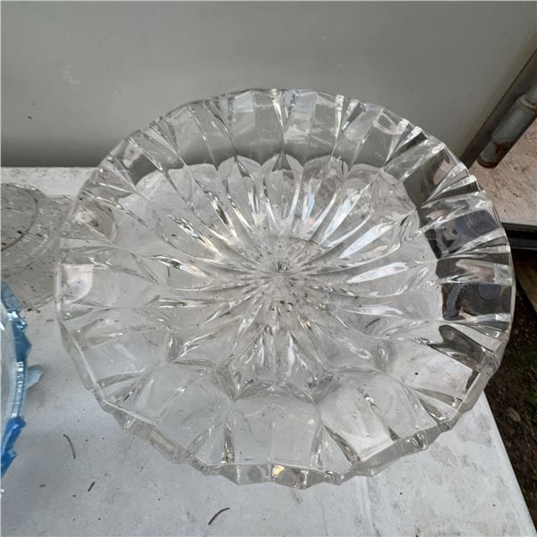 Cristal D'Arques JG France Cut Crystal Bowl, 14 Inch