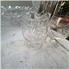 Image 9 : Czech Republic 24% Lead Crystal Vase & Two Goblets