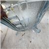 Image 2 : Vintage Three-Footed Blue Glass Bowl, Geometric Design
