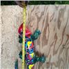 Image 4 : Large Hand-Painted Ceramic Lizard Sculpture, 29" Long