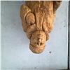 Image 5 : Wood Sleigh Model and Hand-Carved Folk Figure Pair