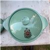Image 1 : Findlay Ware Iron Enamel Canada Coat of Arms Covered Casserole