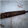 Image 8 : Wooden Trough With Iron Supports and Meat Hook