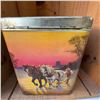 Image 6 : Ridgways Old Country Tea 3 lb Vintage Tin with Countryside Scenes
