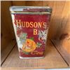 Image 1 : Vintage Hudson's Bay Company Tea Tin HBC Number 1