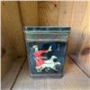 Image 3 : Vintage Asian-Inspired Metal Tin with Dog Motifs