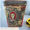 Image 4 : Antique Canadian Maple Leaf Tin with Historical Figures