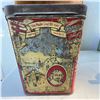 Image 5 : Antique Canadian Maple Leaf Tin with Historical Figures