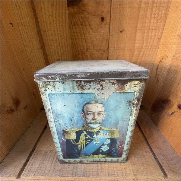 King George V & Queen Mary Silver Jubilee 1910-1935 Tin Box