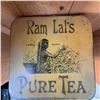 Image 1 : Vintage Ram Lal's Pure Tea Tin 3 lb Advertising Container