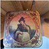 Image 1 : Antique Mazawattee Tea Tin with Victorian Litho Scenes