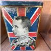 Image 4 : Antique Boer War British Generals Tin, Union Jack Graphics