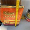 Image 2 : Vintage Riley's Toffee Tin, Halifax England, Large Size