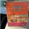 Image 5 : Vintage Riley's Toffee Tin, Halifax England, Large Size