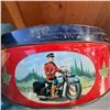 Image 3 : Vintage Peek Frean RCMP Biscuit Tin—Canada, 1950s