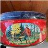 Image 4 : Vintage Peek Frean RCMP Biscuit Tin—Canada, 1950s