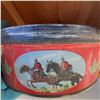 Image 6 : Vintage Peek Frean RCMP Biscuit Tin—Canada, 1950s
