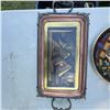 Image 3 : Egyptian-Themed Collectibles: Porcelain Display Plate & Metal Tray