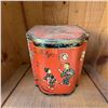 Image 2 : Vintage Japanese-Style Tin Tea Canister with Bird Motif