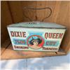 Image 6 : Vintage Dixie Queen Plug Cut Tobacco Tin with Handle
