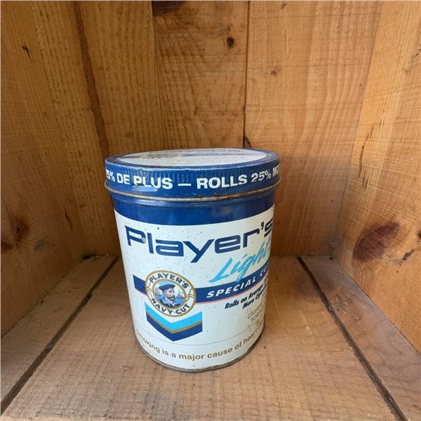 Player's Light Special Cut Tobacco Tin