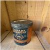 Image 1 : Vintage Canada Straight Cigarette Tobacco Tin 50¢ Size