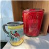 Image 1 : Vintage Norse Coffee Tin and Decorative German Beer Stein