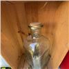 Image 2 : Vintage Glass Water Dispenser with Brass Tap and Cork Stopper