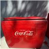 Image 1 : Vintage 1950s Coca-Cola Metal Cooler by St. Thomas Metal Signs Ltd