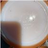 Image 2 : Fire-King Peach Lustre Glassware Set, Mugs and Bowls